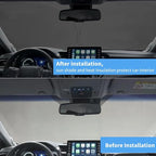Windshield Sun Shade for Toyota Camry 2024 2023 2022 2021-2018 Accessories Front Window Sunshade Fit LE XLE Hybrid SE XSE Sedan Sun Visor UV Protector Heat Shield Cover