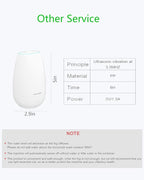 SOICARE Diffuser,USB Plug-in Car Portable Aromatherapy Diffuser,Essential Oils for Diffusers with 7 Colors Lights 2 Switch Mode Waterless Auto Off for Car Home Office Room (White)