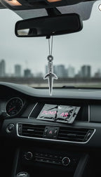 PumpCar 2 pieces Ninja Kunai double-sided hanging Japanese anime cherry-scented One Piece car air freshener Cool for rearview mirror Car Interior Accessories Household Gifts