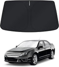 KUST Windshield Sun Shade for 2006–2012 Ford Fusion Accessories Window Shade Sun Visor Foldable Block UV Rays Keep Car Cooler
