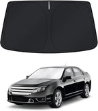 KUST Windshield Sun Shade for 2006–2012 Ford Fusion Accessories Window Shade Sun Visor Foldable Block UV Rays Keep Car Cooler