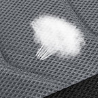 3D Air Mesh Car Seat Covers Front Sets Washable and Breathable Premium Cloth Automotive Vehicle Seat Covers for Cars Interior, Universal Fit for Most Cars, Sedan, Truck, SUV(Black/Gray)