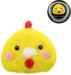 Chick Air Vent Clips Car Air Freshener Vent Clip,Yellow Chicken Car Accessories for Women Teens,Wool Felt Girly Decor,Refillable Essential Oil Diffuser