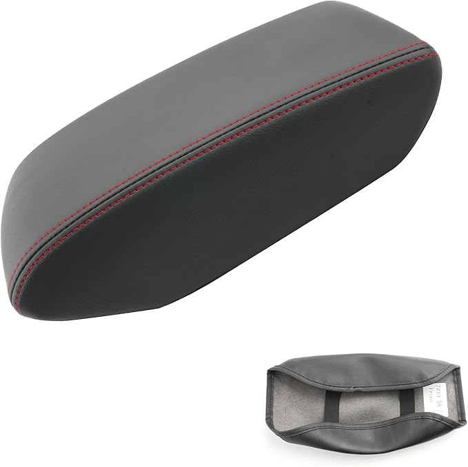 SXCY for 2025 Forester Armrest Cover for Forester 2025 Accessories [Not for 2026 Forester Updated Center Console] 2025 Forester Center Console Cover 2025 Forester Middle Console Cover (Red Line)