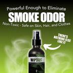 Chronic Wipeout Smoke Smell Eliminator for Home, Cars, Clothes, & More | Smoke Odor Eliminating Spray for All Kinds of Strong Smoke Gifts for Smokers - Apple, Bamboo Teak, & Sugar Cookie 3 Pack - 4 oz