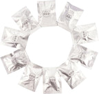 10 Pcs Car Air Fresheners Refills Solid Fragrance Replacement Pads Car Air Vent Clip Freshener Long Lasting Air Freshener for Car (Jasmine Flavor)