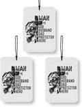 Christian Gifts for Men Car Air Freshener 3 Pcs, Dad Husband Man of God Inspirational Lion Decor for Cars Closet Drawer Books Accessories Gifts