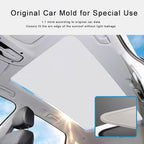 Sunshade Roof Compatible with Volvo C40 2021-2023, Foldable Glass Roof Sun Shade, UV Protection Heat Insulation Sunroof Shade with Storage Bag