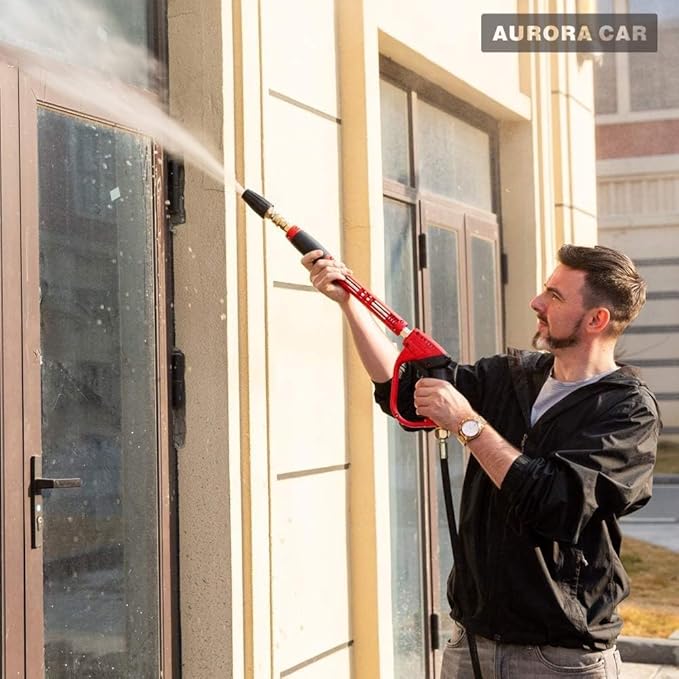 Pressure Washer Tips Turbo Nozzle Pressure Washer 4000 PSI Max Rotating Pressure Washer Nozzle with 1/4'' Quick Connect for Cleaning Brick, Concrete, and Vinyl Surfaces，4.0 GPM 4.0 Orifice