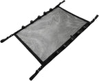 1 Piece Car Fishing Rod Holder, Roof Storage Mesh Bag, 31.5 x 21.3 Inches Reinforced Load Bearing Adjustable to Avoid SaggingDouble-Layer Mesh Organizer,Universal