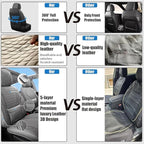 Car Seat Covers Full Set Custom Fit for Chevrolet/Chevy Cruze 2011-2019 - Premium Faux Leather with Lumbar Support | Breathable, Waterproof, Anti-Slip, Durable (Pink,Full Set)