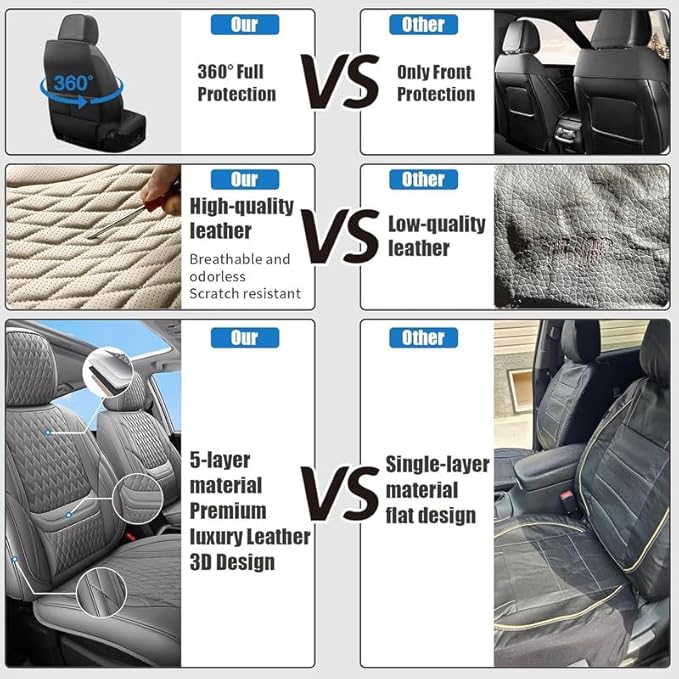 Car Seat Covers Full Set Custom Fit for Chevrolet/Chevy Cruze 2011-2019 - Premium Faux Leather with Lumbar Support | Breathable, Waterproof, Anti-Slip, Durable (Pink,Full Set)