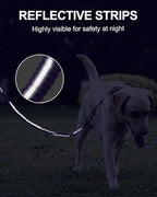 Joytale Tactical Dog Leash Heavy Duty, 4-6FT Shock Absorbing Bungee Lead with 2 Padded Handle, Metal Carabiner Clip, Car Seatbelt, Strong No Pull Leash for Medium Large X-Large Dogs, Purple