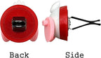 3D OM Air Freshener Duck(red) for Car or Indoor, Stylish Fun-3D Printing Plastic(eco PLA), Magnet and Clip - Solution is not included