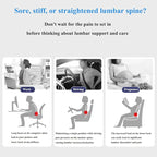 Lumbar Support Pillow for Sleeping,Premium Memory Foam Lower Back Pain Relief Bed Rest Support Pillows for Car Bed,Couch,Waist Support Care Cushion,Sleep Lumbar Pillow (Light Grey)