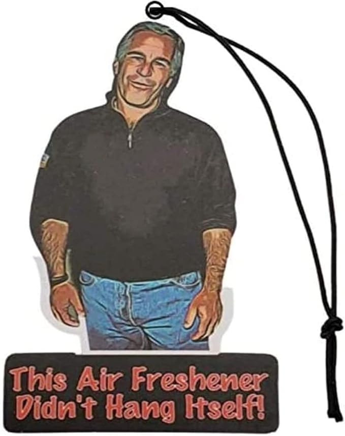 Jeffrey Epstein Air Freshener (1 Pack)