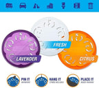 WALEX OVAASST Portable Ovation Air Freshener - Assorted Scents, 24 Pack