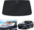 KUST Custom Fit Windshield Sun Shade for 2018-2025 2026 Volvo XC60 Accessories Sunshade Window Sun Visor Protector Foldable Blocks UV Rays Keep Your Car Cooler