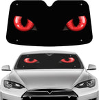 GENANY Devil Eye Windshield Sun Shade for Electric Vehicle (59x37 Inches), Sun Shade Windshield, Shades for Front Windows, Sunshade for Car Windshield, Car Decor