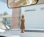 Addams Family Wednesday Silhouette Cherry-Scented Air Freshener | Long-Lasting Fragrance, Odor Eliminator For Room, Car, Office