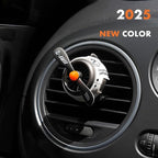 INEBIZ Car Air Freshener Vent Clip, Propeller Aromatherapy Diffuser, with 2 pcs Long Lasting Scent Refill (Punk White)