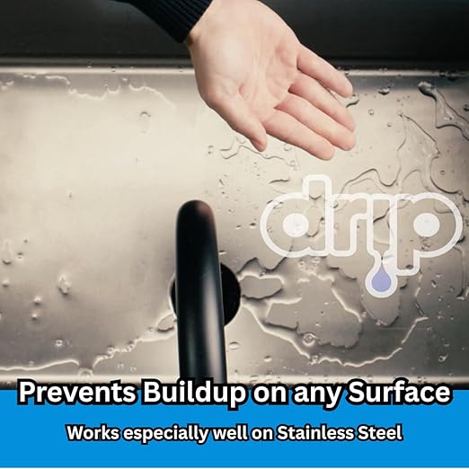DRIP Home Ceramic Coating Spray Kit - Protect Kitchen & Bath - Stainless Steel - Adds Extreme Gloss and Shine to All Surfaces - Repels Grime and Liquids - Make Your Home Look New and Keep it New!