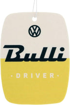 BRISA VW Collection Volkswagen Air Freshener, Room Freshener, Deodorizer for Cars T1 Bus Campervan Motif (Set of 2) (Citrus/Yellow)