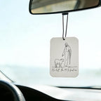 Christian Car Accessories 4 Pcs Faith Car Air Freshener Set, Bible Verse Gifts for Women, Car Scents for Women, Easter Faith Present for Christian Birthday 2x3 In