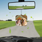 Custom Air Freshener for Car - Personalized Air Freshener for Car with Photo, Smell Air Fresheners with Picture for Hanging Ornaments (Unique Scented Gift)