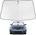 Proadsy 2026 Upgrade Windshield Sun Shade Custom Fit 2007-2012 Nissan Altima Foldable Front Sunshade Protector Sun Visor Blocks UV Rays Keep Car Cooler