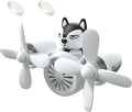Pilot Car Air Freshener, Cute Duck Car Vent Clip Air Freshener Automotive Air Outlet Fan Diffuser, Automotive Interiors Vent Decoration (Dog)