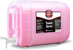 Adam's Detail Spray 5 Gallon - Quick Waterless Detailer Spray for Car Detailing, Polisher Clay Bar & Car Wax Boosting Tech, Add Shine Gloss Depth Paint | Car Wash Kit & Dust Remover