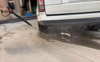 M MINGLE Pressure Washer Undercarriage Cleaner, Under Car Wash, with 45 Degree Angled Wand