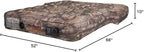 Pittman Outdoors AirBedz Rear Seat Air Mattress for SUV & Crossovers, Built-in Air Pump, Storage Bag, Patch Kit,Camo, 66" L x 52" W x 10" H, One Size, Camouflage