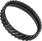 R0526100 Track Replacement Compatible with Zodiac Baracuda MX6 MX8 Elite Series Suction-Side In-ground Pool Cleaners, Heavy Duty Rubber Wheel Tire Belts (4-Pack)
