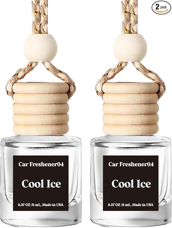 C Classy Car Air Freshener Hanging 2 Pack, Cute Essential Oil Diffuser for Cars, Long-Lasting Fragrance, Air Diffusers, Car Air Fresheners for Women & Men Gift, Made in USA