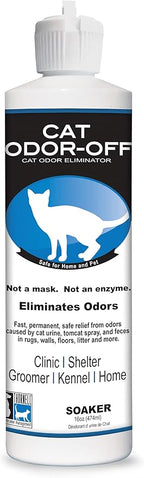 Thornell Cat Odor-Off Pet Odor Eliminator Spray – Original Scent 16oz Ready to Use Cat Urine Odor Eliminator Spray for Pet Urine Odor, Tomcat Spray & Feces on Carpet, Litter Boxes & More