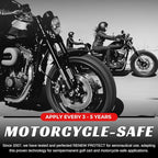RENEW PROTECT - BLAK+GLOZ, Super Shine Combo - Acrylic Ceramic-Hybrid Protectant, Tire & Trim Restorer, Gloss to Mirror-Shine, RVs- Golf Cart- and Motorcycle-Safe, Wash-Proof, 5 min Dry-Seal 6.8oz