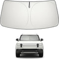 Proadsy 2026 Upgrade Windshield Sun Shade Custom Fit 2015-2025 2026 Mercedes-Benz S-Class Foldable Front Sunshade Protector Sun Visor Blocks UV Rays Keep Car Cooler