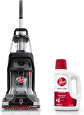 Hoover PowerScrub XL Pet Carpet Cleaner Machine, Deep Cleaning Carpet Shampooer, FH68050 + 64 oz Everyday Cleaner Solution, AH31924
