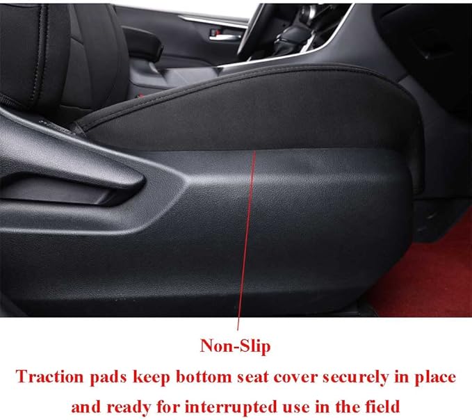 EKR Rav4 Seat Covers Custom Fit for Toyota Rav4(Gasoline) 2019 2020 2021 2022 2023 2024 2025 LE,XLE,XLE Premium,Limited,Car Seat Cover Full Set for SUV,Neoprene(Black)