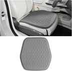Gel Car Seat Cushion, Non-Slip & Comfortable Automotive Chair Protector Pad for Driving, Breathable Vehicle Interior Mat Cover Accessories, Universal for SUV Sedan Truck (Gray)