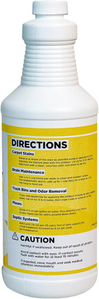 NORTHWEST ENTERPRISES Multi-Purpose Enzyme Cleaner - Household and Commercial Pets Cat Dog Urine and Poop - Enzymatic Cleaner, Fresh Lemon Scent (32 ounces)