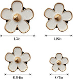 8PCS Car Daisy Flower Air Vent Clip, Cute Auto Outlet Air Conditioning Clip, Sweet Girly Vehicle Fresheners Gift for Women Girls, Car Interior Decor Universal Fit（White）