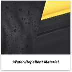 Car Roof Storage Bag for Jeep Compass S / 80th Anniversary/Longitude/Limited FWD 4x4, High Capacity Car Top Travel Bag Reflective Strips Safety Design Roof Bag