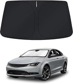KUST Windshield Sun Shade for Chrysler 200 2011-2018 Window Accessories Shade Sun Cover Foldable Block UV Rays Keep Car Cooler