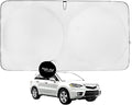 Windshield Sun Shade -Certified 99.87% UVB & 99.02% UVA Car Sun Shade. Award Winning Sunshade - Patented Technology | Compatible for Acura RDX (2007-2012) | Car Shades by Kinder Fluff
