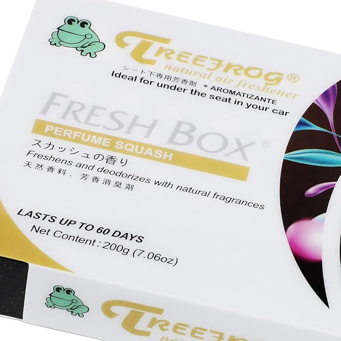 Auto Dynasty Treefrog Perfume Squash Scent Home/Office/Car Air Freshener Deodorizer Box 200g
