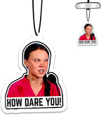 1PCS Car Air Fresheners,How Dare You Car Air Fresheners for Cute Mirror Freshener Mirror Scented Hanging Cute Car Accessories Decor Interior Home,How Dare You Gifts for Women Men Friends Wife