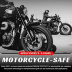RENEW PROTECT Blak, Semipermanent Rich Black Tire & Trim Treatment, Mid to High Shine, Floor Mat- RV- Golf Cart, Motorcycle-Safe, Acrylic Ceramic-Hybrid Protectant, Wash-Proof, 5 min Dry-Seal 8oz
